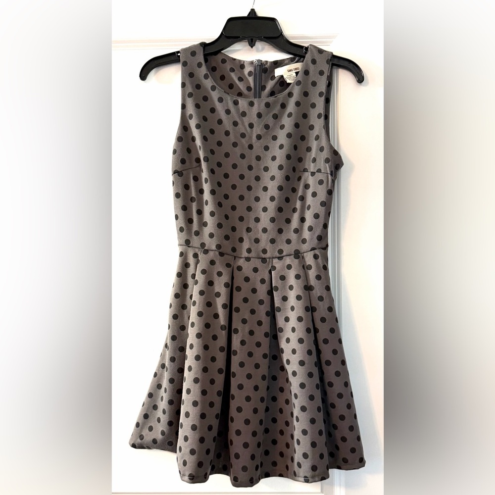 Polka Dot Sleeveless Dress